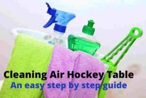 How to Clean an Air Hockey Table