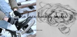 How to lace hockey skates