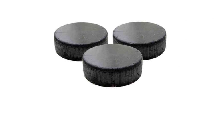 How fast does a hockey puck accelerate
