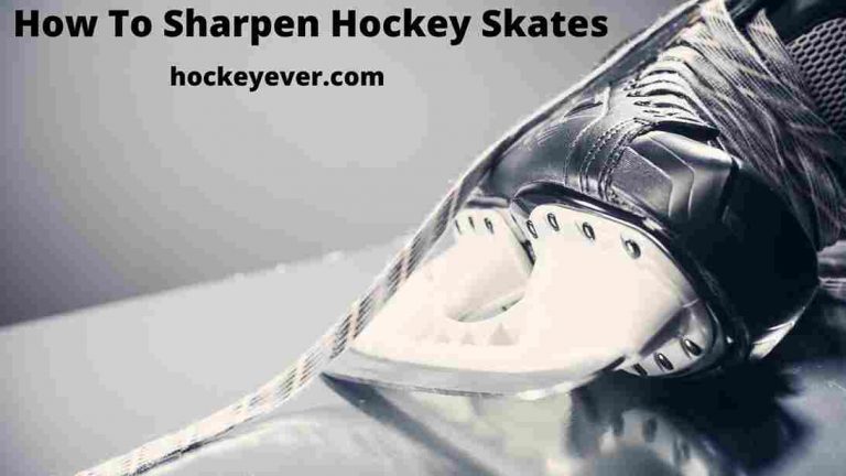 Sharpen Hockey Skates